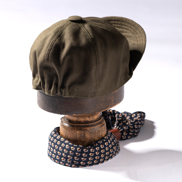 Casquette "Mécano" canvas Olive