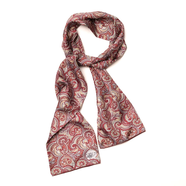 Echarpe soie "Paisley"