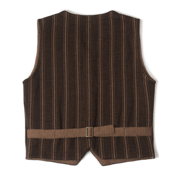 Gilet maille "SPEAKEASY" Marron