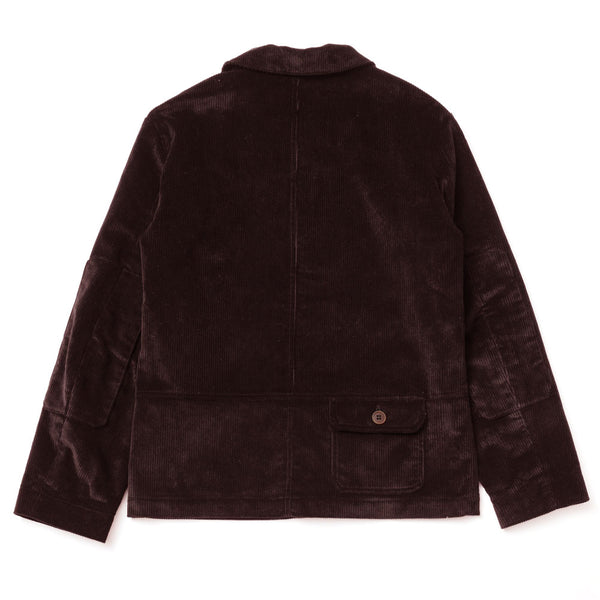 Veste "LA BESOGNE" velours marron