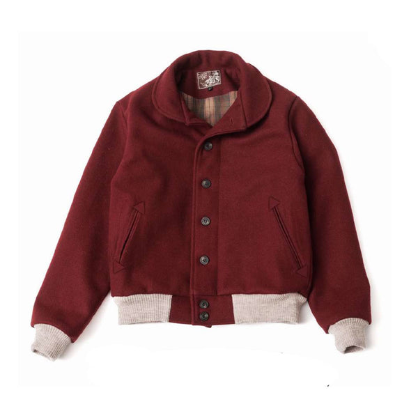 Blouson "VARSITY" burgundy